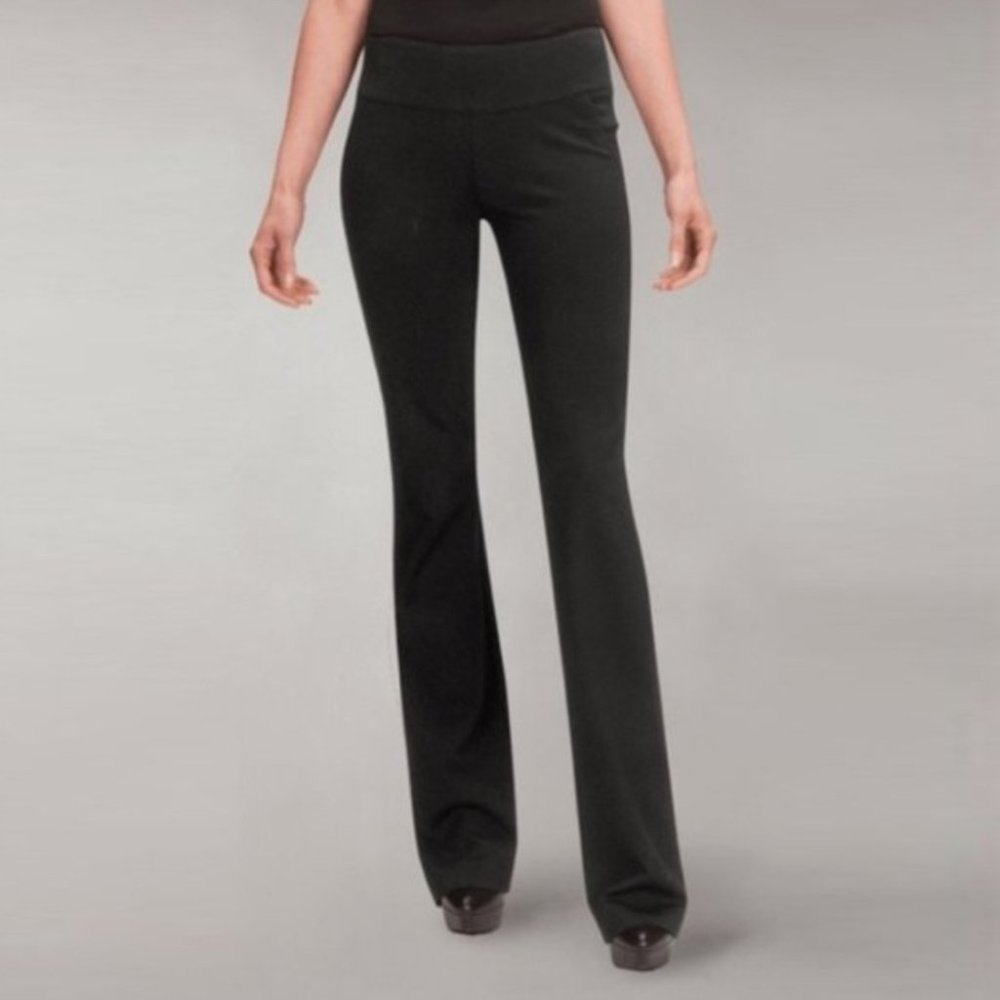 CAbi Charcoal Knit Trouser pants Style 542R Sz 6
